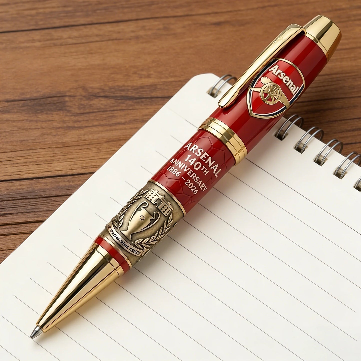 Arsenal 140th Anniversary Ballpoint Pen (1886–2026)
