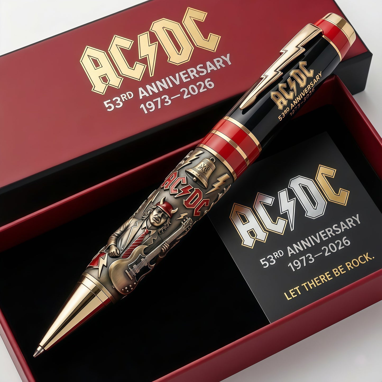 🔥Last Day 49% OFF - AC/DC 53rd Anniversary Commemorative Pen