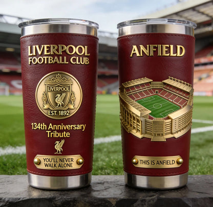 🏆 2026 Football | Football Club Anniversary Premium Tribute Tumbler ⚽