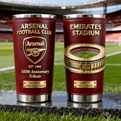 🏆 2026 Football | Football Club Anniversary Premium Tribute Tumbler ⚽
