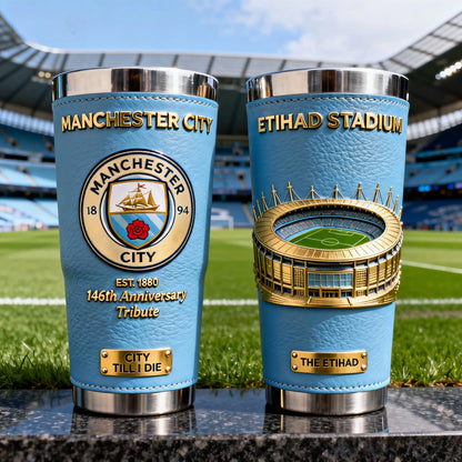 🏆 2026 Football | Football Club Anniversary Premium Tribute Tumbler ⚽