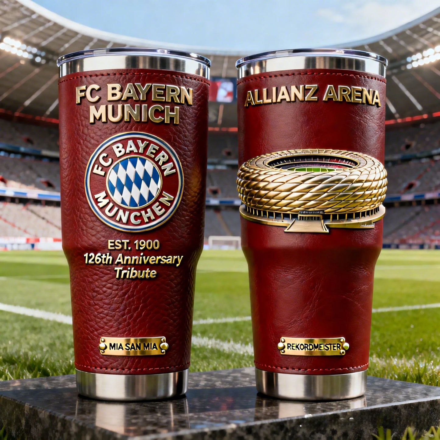 🏆 2026 Football | Football Club Anniversary Premium Tribute Tumbler ⚽