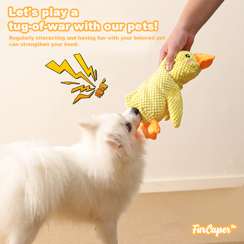 FurCaper™ Calming Duck Toy