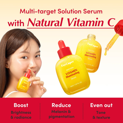 FurCaper™ Vitamin C Serum – Brightens, hydrates & strengthens skin.