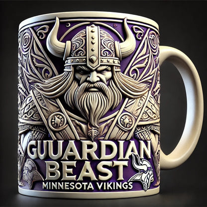 2026 Football Guardian Beast 3D Mug