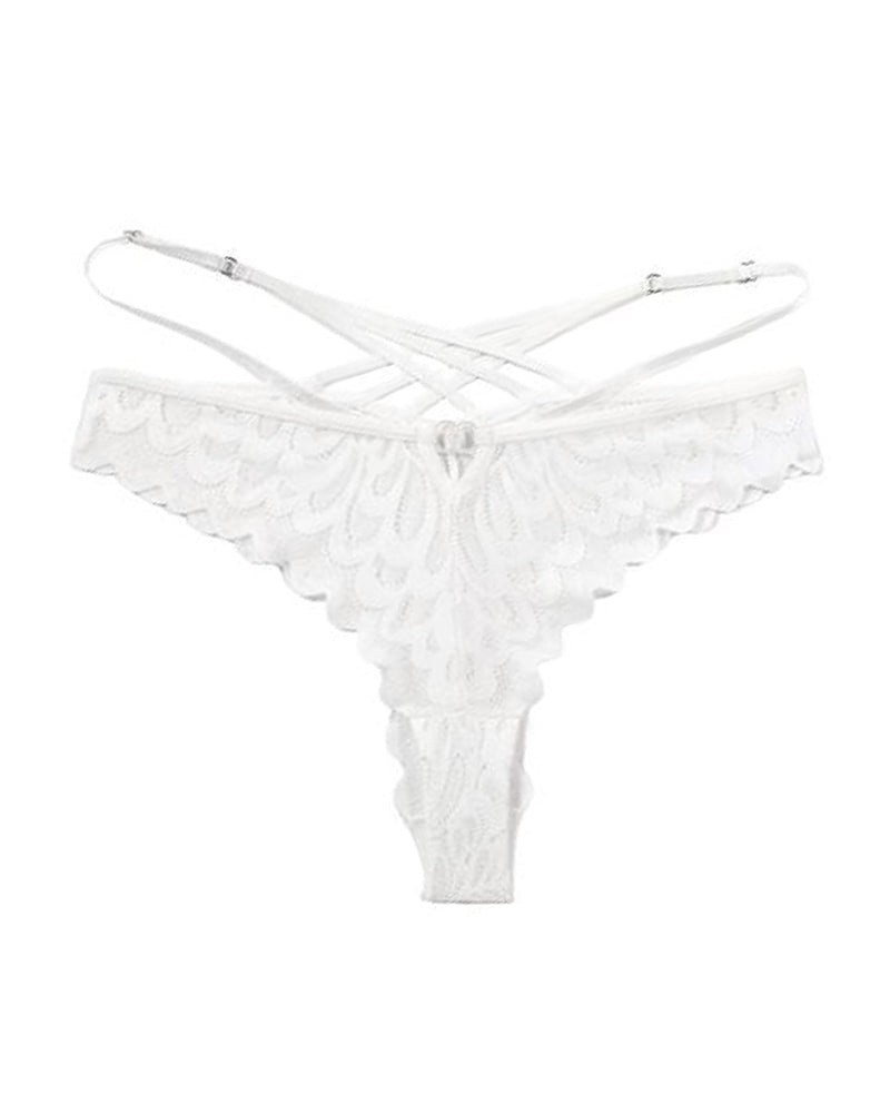 Women's Sexy Lace Cross Back Panties