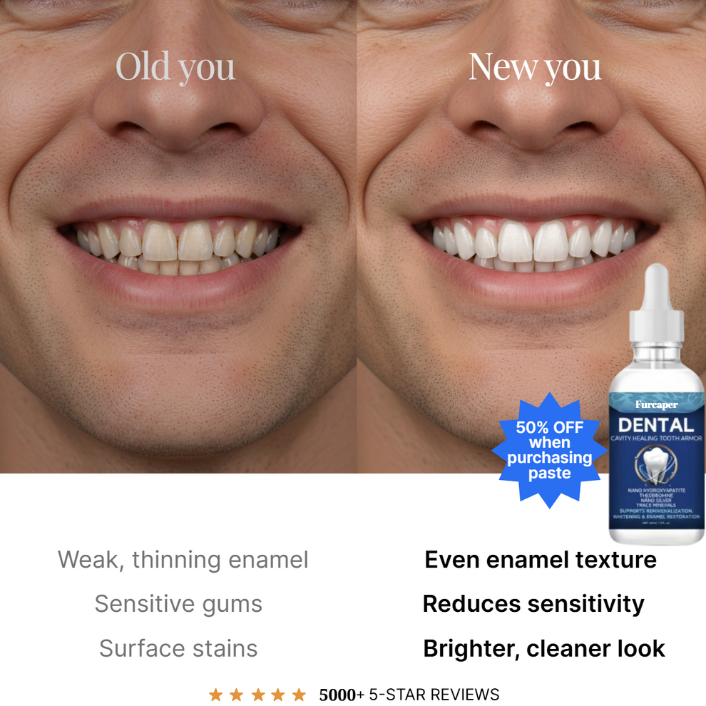 DarkFairy Fluoride-Free Hydroxyapatite Tooth Armor Drops & Enamel Repair, Whitening & Fresh Breath