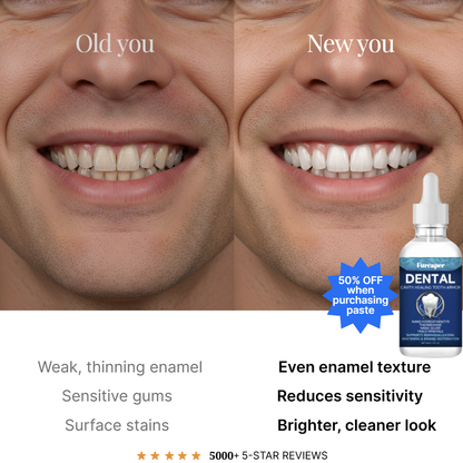 DarkFairy Fluoride-Free Hydroxyapatite Tooth Armor Drops & Enamel Repair, Whitening & Fresh Breath