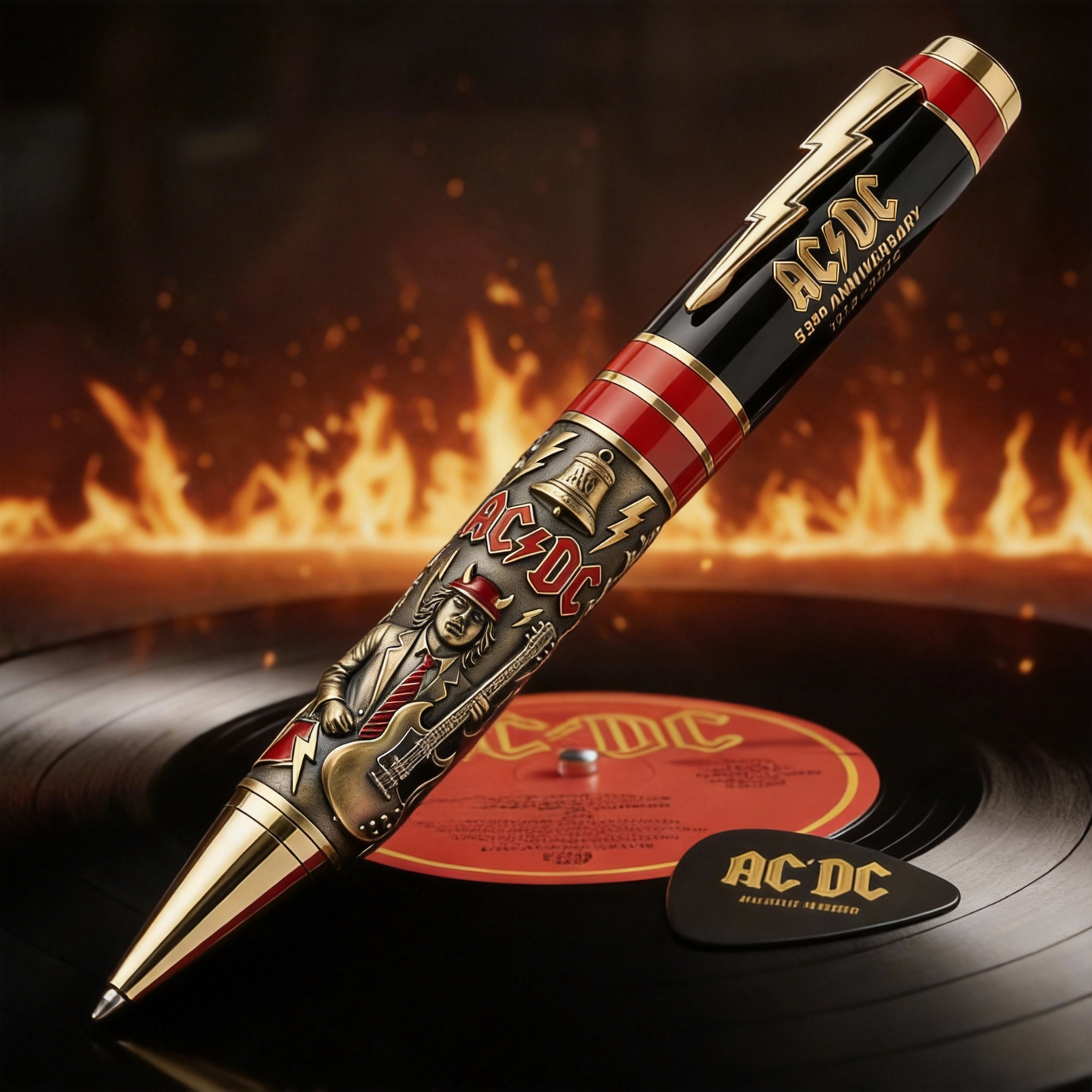 🔥Last Day 49% OFF - AC/DC 53rd Anniversary Commemorative Pen