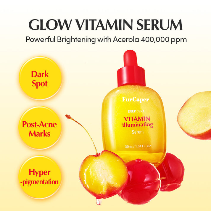 FurCaper™ Vitamin C Serum – Brightens, hydrates & strengthens skin.