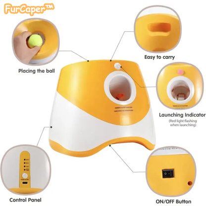 FurCaper™Dog Ball Machine