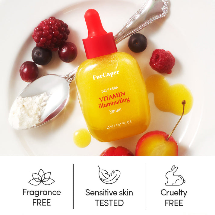 FurCaper™ Vitamin C Serum – Brightens, hydrates & strengthens skin.