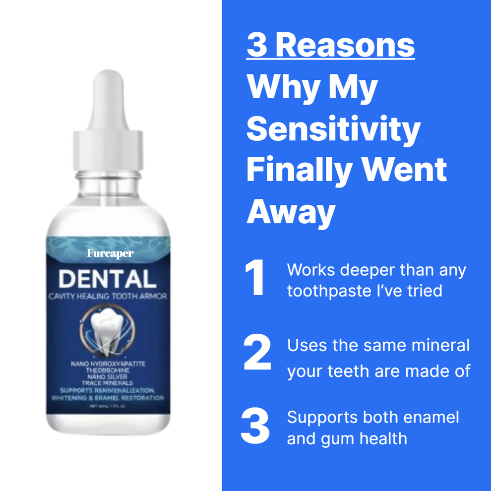 DarkFairy Fluoride-Free Hydroxyapatite Tooth Armor Drops & Enamel Repair, Whitening & Fresh Breath