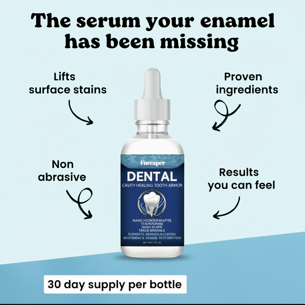 DarkFairy Fluoride-Free Hydroxyapatite Tooth Armor Drops & Enamel Repair, Whitening & Fresh Breath