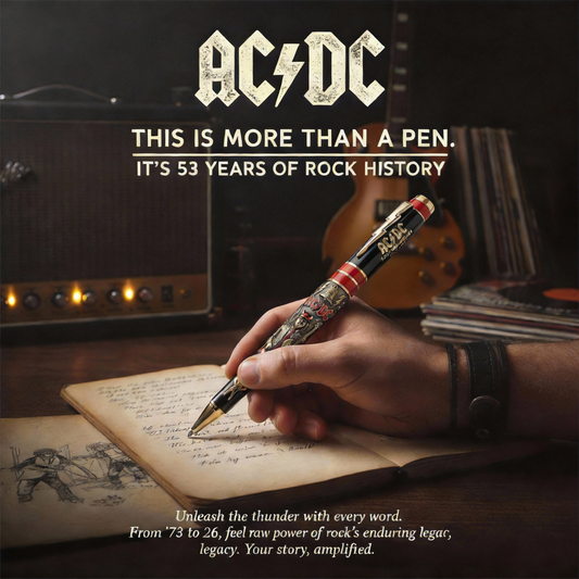 🔥Last Day 49% OFF - AC/DC 53rd Anniversary Commemorative Pen