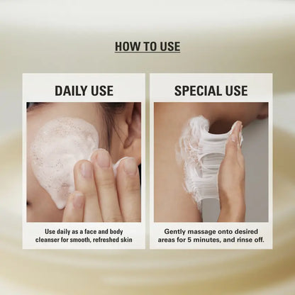 Korean Rice Brightening Mask – Hydrating, Deep Cleansing & Glow Boost for Underarms, Face & Body