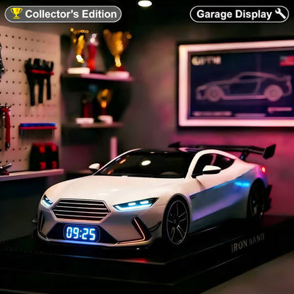 🎁🎄Hypercar Alarm Clock –🏎️Realistic sound and light effects