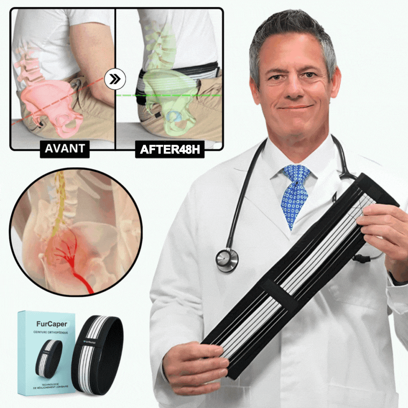 FurCaper™Orthopedic Belt | Eliminates 95% of lower back pain in just