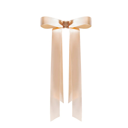 🎀LOVILDS Magnetic Satin Bow Hairpin Rose Gold🎀